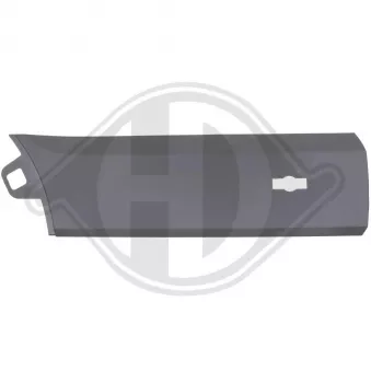 Baguette et bande protectrice, porte avant gauche DIEDERICHS [1457363]