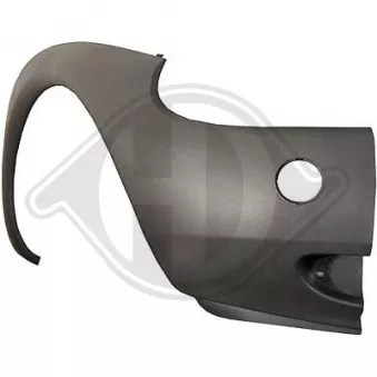 DIEDERICHS 1460052 - Pare-chocs avant droit