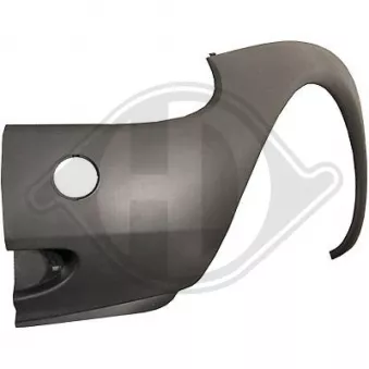 DIEDERICHS 1460053 - Pare-chocs avant gauche