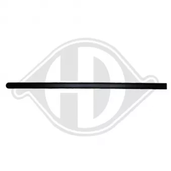 DIEDERICHS 1475321 - Baguette et bande protectrice, porte avant gauche