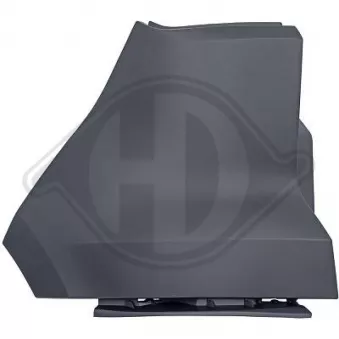 DIEDERICHS 1481059 - Pare-chocs arrière gauche