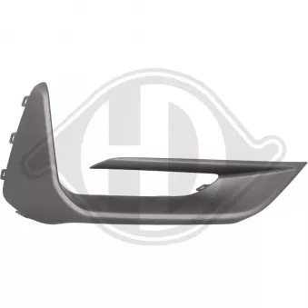 DIEDERICHS 1530262 - Baguette et bande protectrice, pare-chocs avant droit