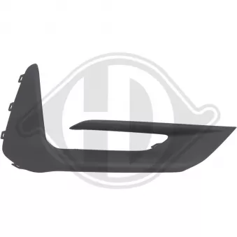 DIEDERICHS 1530264 - Baguette et bande protectrice, pare-chocs avant droit