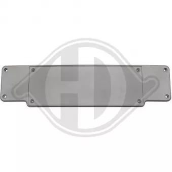 DIEDERICHS 1614054 - Support de plaque d'immatriculation