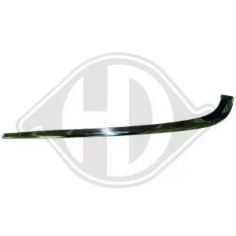 DIEDERICHS 1614069 - Baguette et bande protectrice, pare-chocs arrière gauche