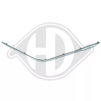 DIEDERICHS 1614168 - Baguette et bande protectrice, pare-chocs arrière droit