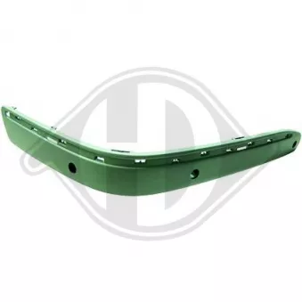 DIEDERICHS 1614363 - Baguette et bande protectrice, pare-chocs avant gauche