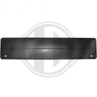 DIEDERICHS 1615054 - Support de plaque d'immatriculation