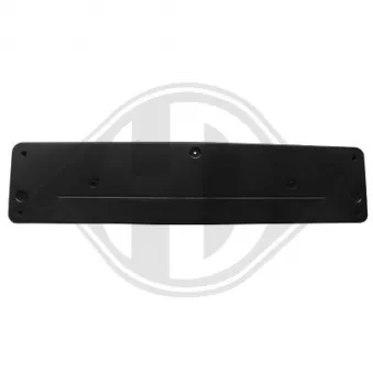 DIEDERICHS 1615154 - Support de plaque d'immatriculation avant droit