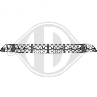 Grille de ventilation, pare-chocs DIEDERICHS [1615241]