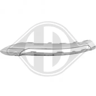 DIEDERICHS 1616048 - Baguette et bande protectrice, pare-chocs avant droit