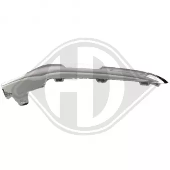 DIEDERICHS 1616363 - Baguette et bande protectrice, pare-chocs avant gauche