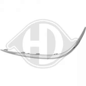 DIEDERICHS 1618032 - Baguette et bande protectrice, pare-chocs avant droit