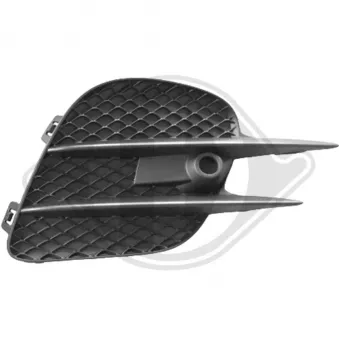 DIEDERICHS 1656248 - Grille de ventilation, pare-chocs avant droit