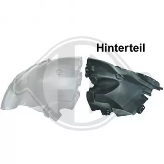 Garniture, passage de roue avant gauche DIEDERICHS [1663017]