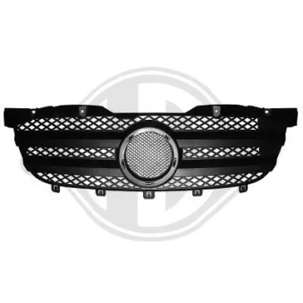 DIEDERICHS 1663040 - Grille de radiateur