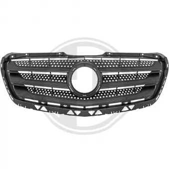 DIEDERICHS 1663140 - Grille de radiateur