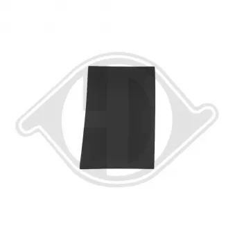 Baguette et bande protectrice, panneau latérale avant gauche DIEDERICHS [1664235]