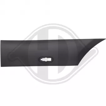 Baguette et bande protectrice, panneau latérale arrière gauche DIEDERICHS [1664367]