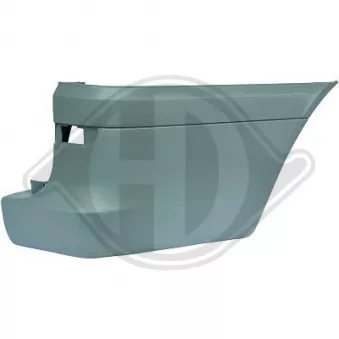 DIEDERICHS 1666159 - Pare-chocs arrière gauche