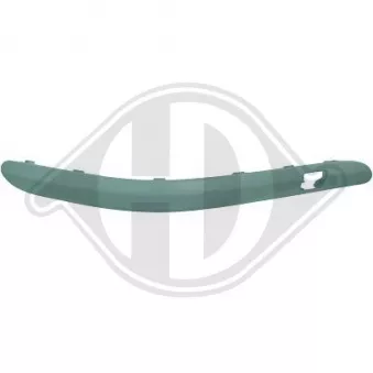 DIEDERICHS 1671362 - Baguette et bande protectrice, pare-chocs avant droit