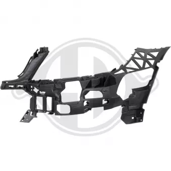 DIEDERICHS 1672133 - Support, pare-chocs avant gauche