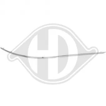 DIEDERICHS 1672169 - Baguette et bande protectrice, pare-chocs arrière gauche