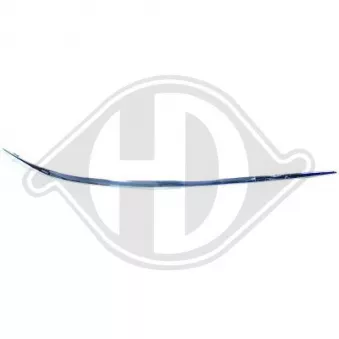 DIEDERICHS 1681062 - Baguette et bande protectrice, pare-chocs avant droit