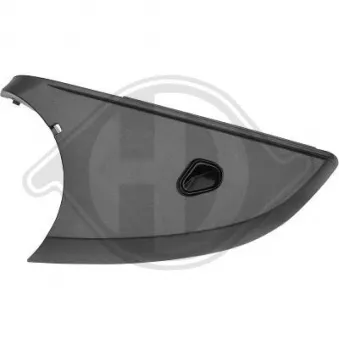 Revêtement, rétroviseur extérieur DIEDERICHS [1682328]