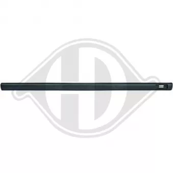 DIEDERICHS 1805520 - Baguette et bande protectrice, porte avant droit