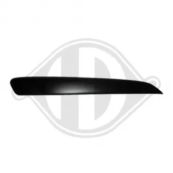 Baguette et bande protectrice, pare-chocs avant droit DIEDERICHS [1806162]