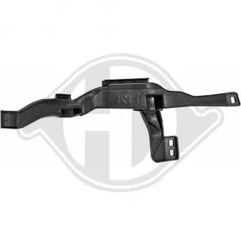 DIEDERICHS 1808020 - Support, pare-chocs avant droit