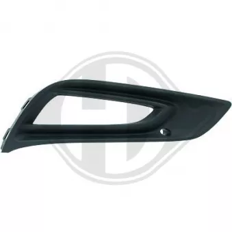 DIEDERICHS 1808048 - Grille de ventilation, pare-chocs