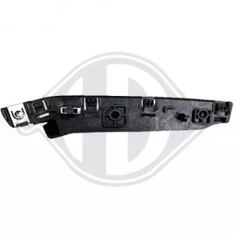 DIEDERICHS 1809063 - Support, pare-chocs avant gauche