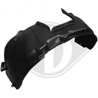 DIEDERICHS 1813009 - Garniture, passage de roue avant gauche