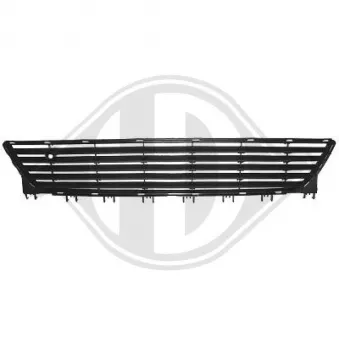 Grille de ventilation, pare-chocs DIEDERICHS [1813245]