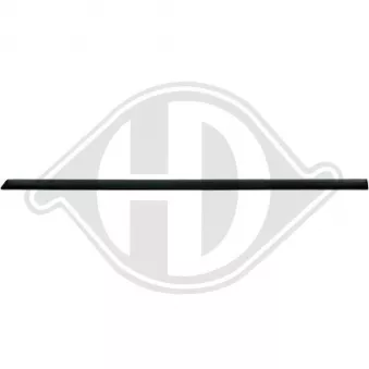 DIEDERICHS 1813330 - Baguette et bande protectrice, porte avant droit