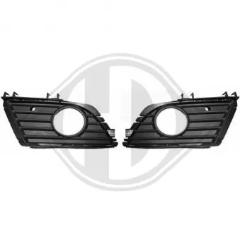 DIEDERICHS 1813347 - Grille de ventilation, pare-chocs 