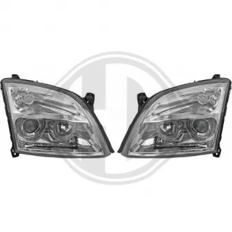 DIEDERICHS 1825480 - Kit de projecteurs principaux