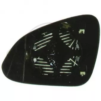 Verre de rétroviseur, rétroviseur extérieur DIEDERICHS [1826127]