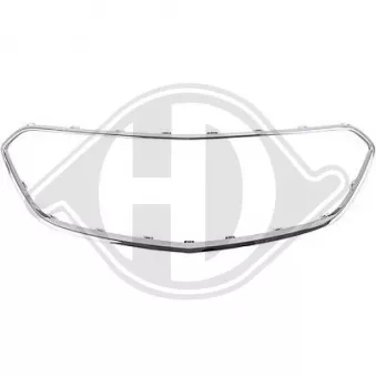 Cadre, grille de radiateur DIEDERICHS [1835141]