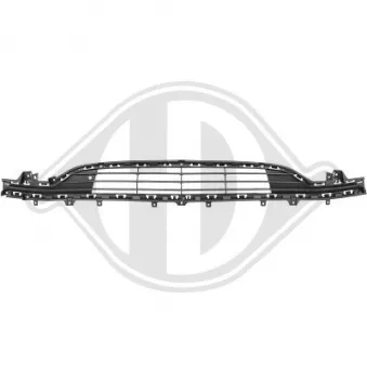 Grille de ventilation, pare-chocs DIEDERICHS [1835145]