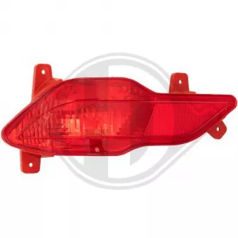 DIEDERICHS 1835197 - Feu antibrouillard arrière