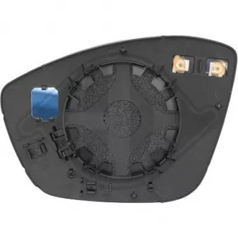 Verre de rétroviseur, rétroviseur extérieur DIEDERICHS [1836026]