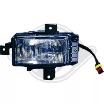 DIEDERICHS 1844089 - Projecteur antibrouillard