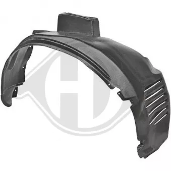 DIEDERICHS 1844109 - Garniture, passage de roue avant gauche