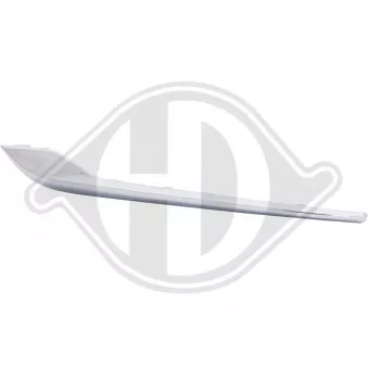 Baguette et bande protectrice, grille de radiateur DIEDERICHS [1851042]