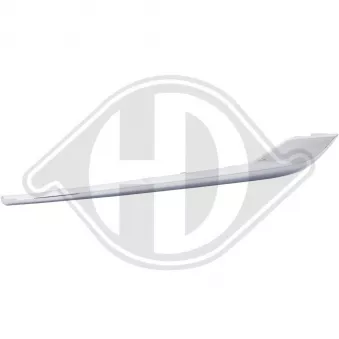 Baguette et bande protectrice, grille de radiateur DIEDERICHS [1851043]