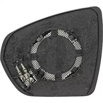 DIEDERICHS 1851126 - Verre de rétroviseur, rétroviseur extérieur