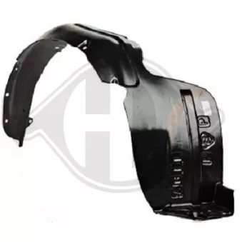 DIEDERICHS 1865009 - Garniture, passage de roue avant gauche